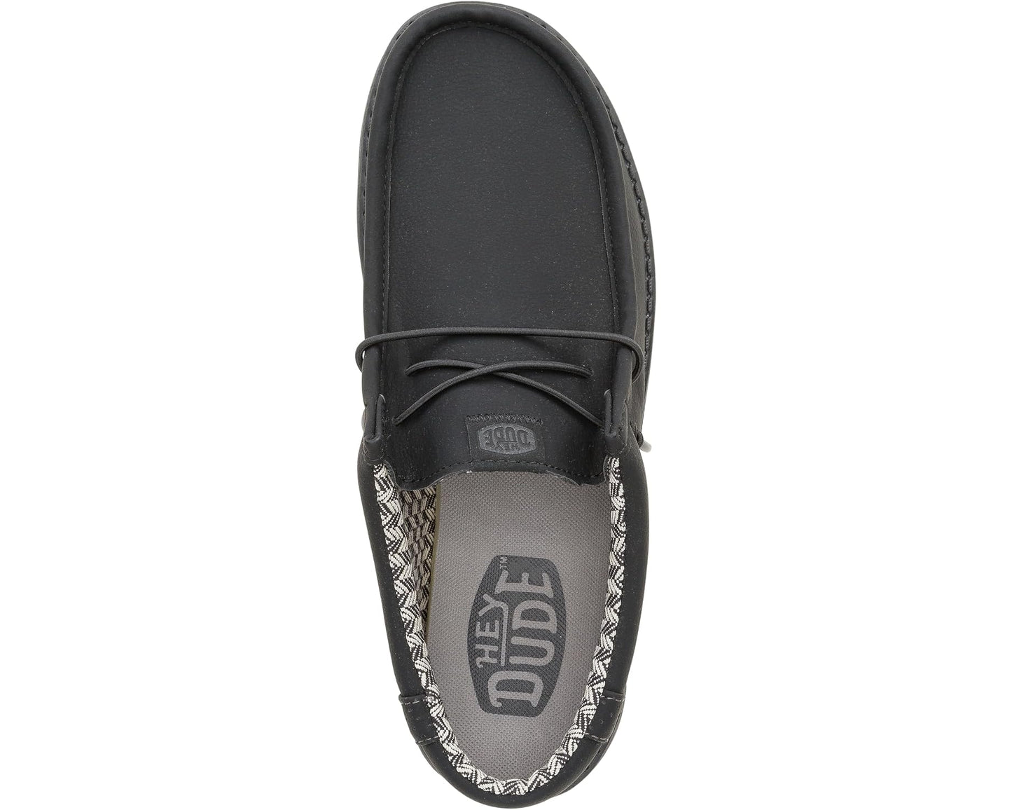 Men's Hey Dude Wally Classic Black/Charcoal