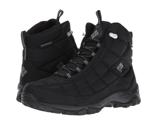 Men's Columbia Firecamp Boots Black/City Grey 1