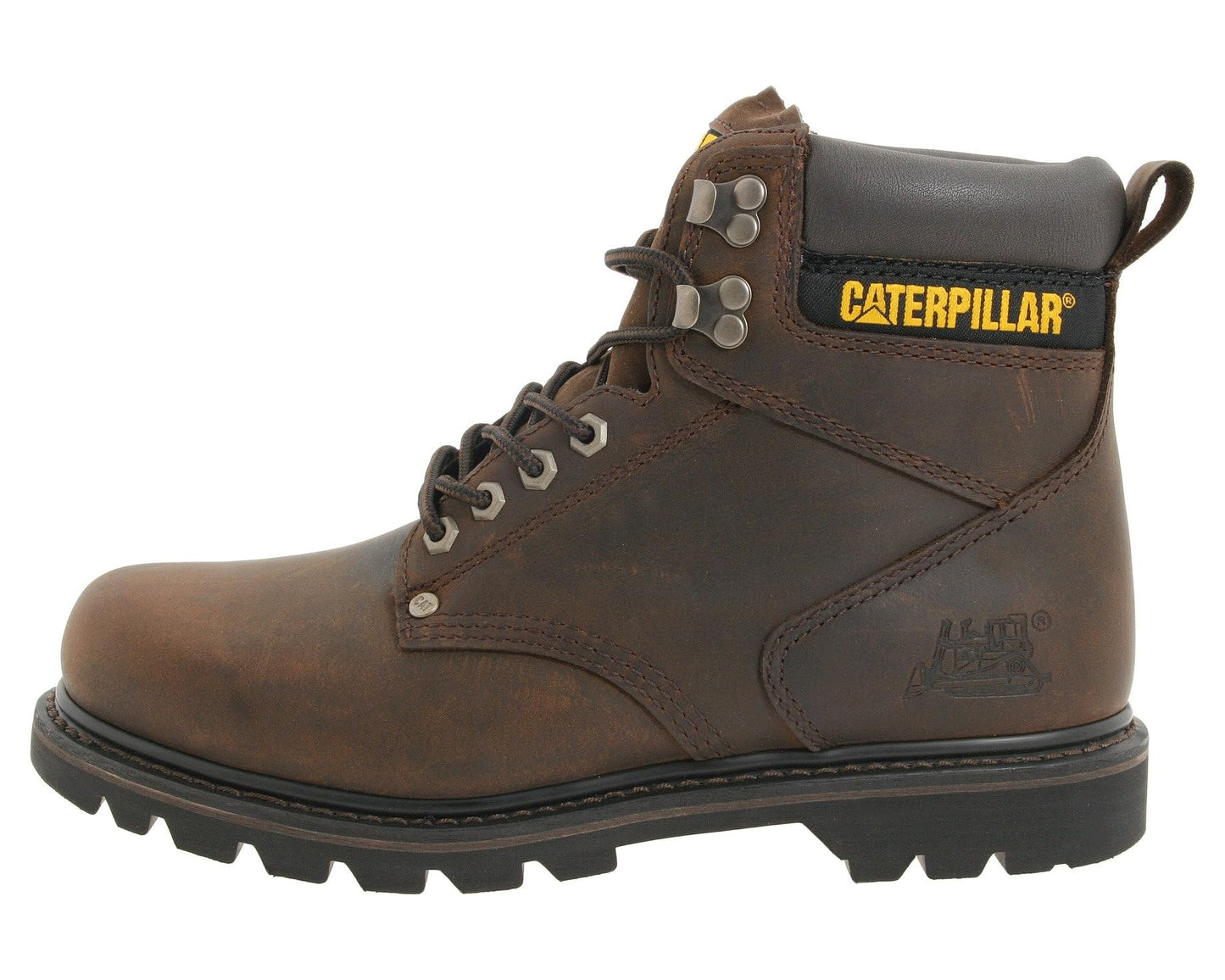 Men's Caterpillar 2nd Shift Dark Brown Leather