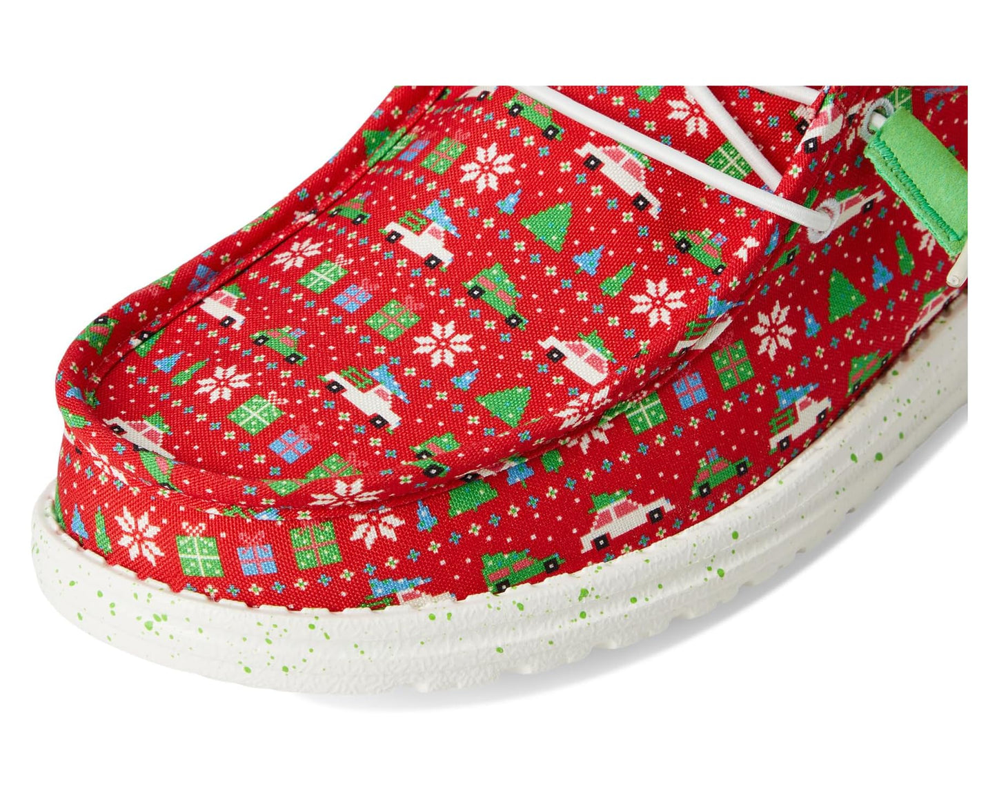 Men's Hey Dude Wally Holiday Sweater Red/Green/Multi