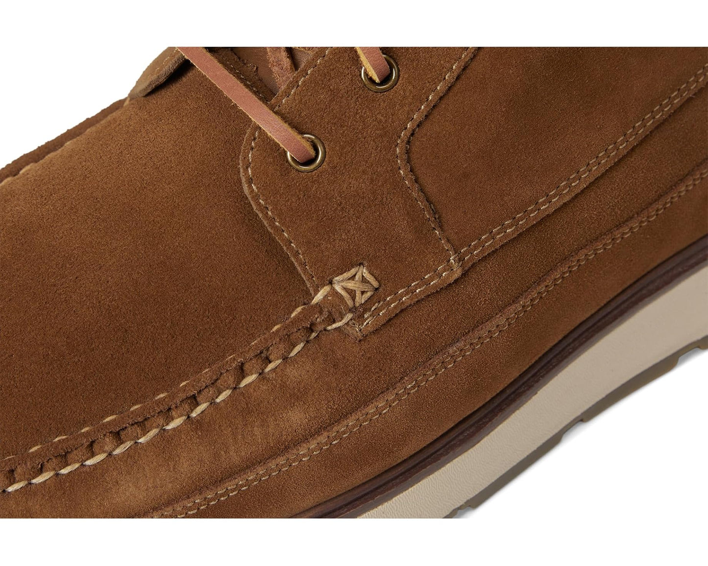 Men's Cole Haan Muir Moc Tall Boots Spiced Brown Suede/Oat Wp
