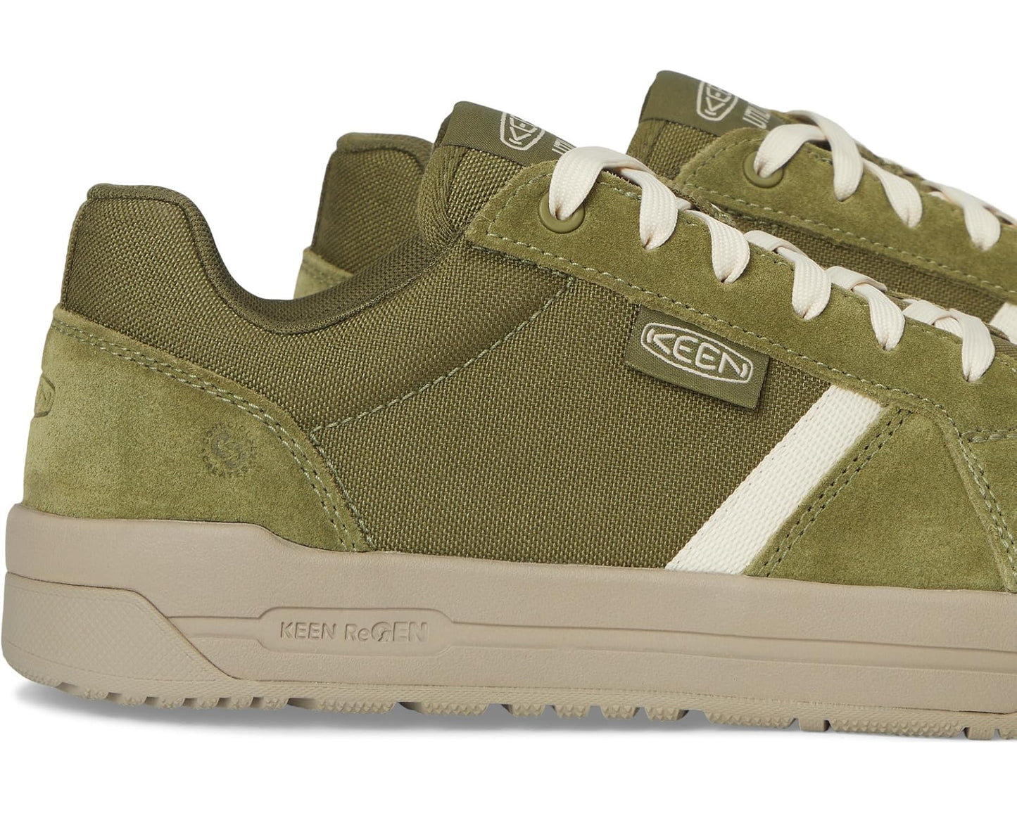 Men's KEEN Utility Kenton Work Shoes (Soft Toe) Winter Moss/Birch