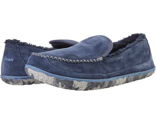 Men's L.L.Bean Mountain Slippers Carbon Navy