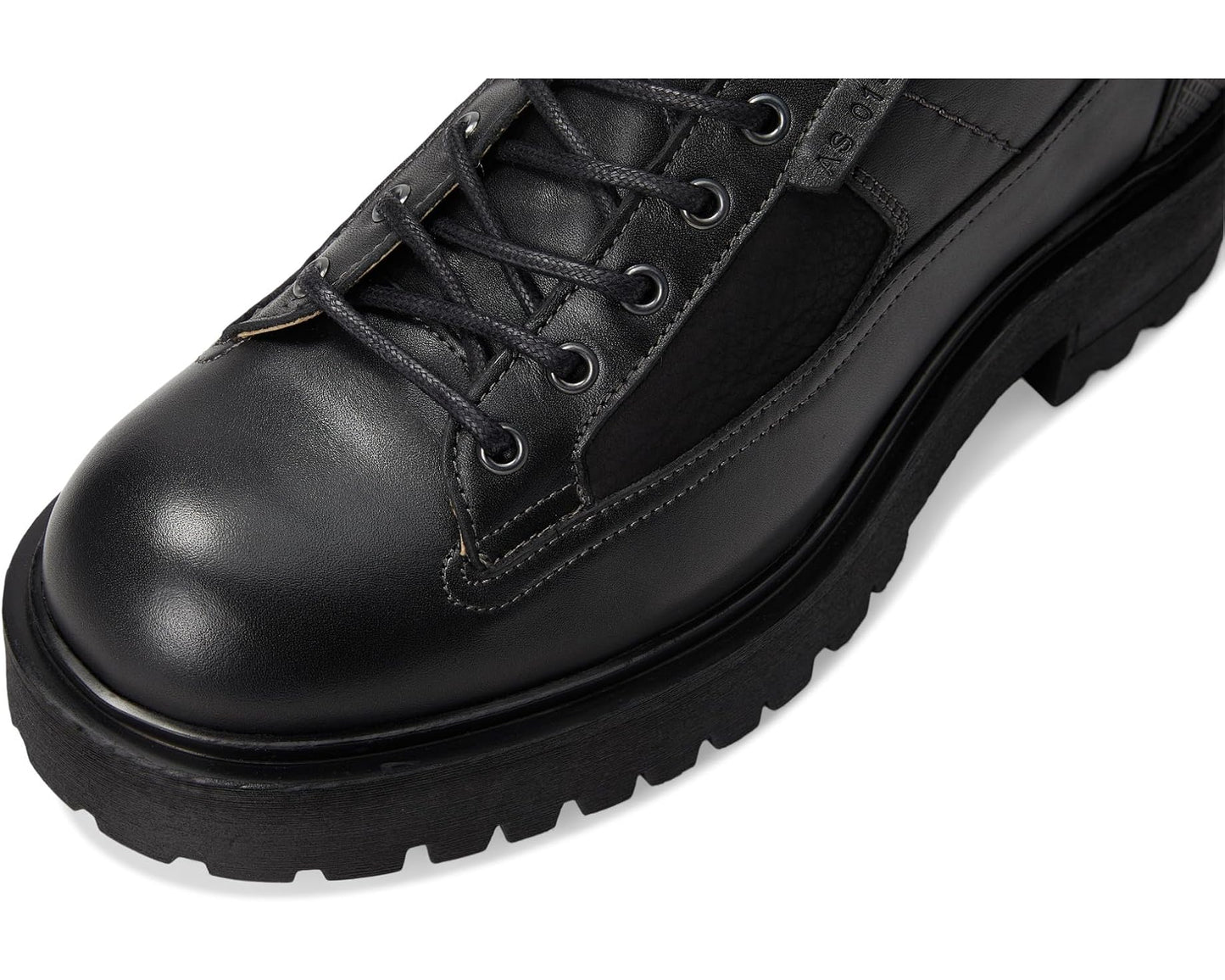 Men's AllSaints Hank Combat Boots Black