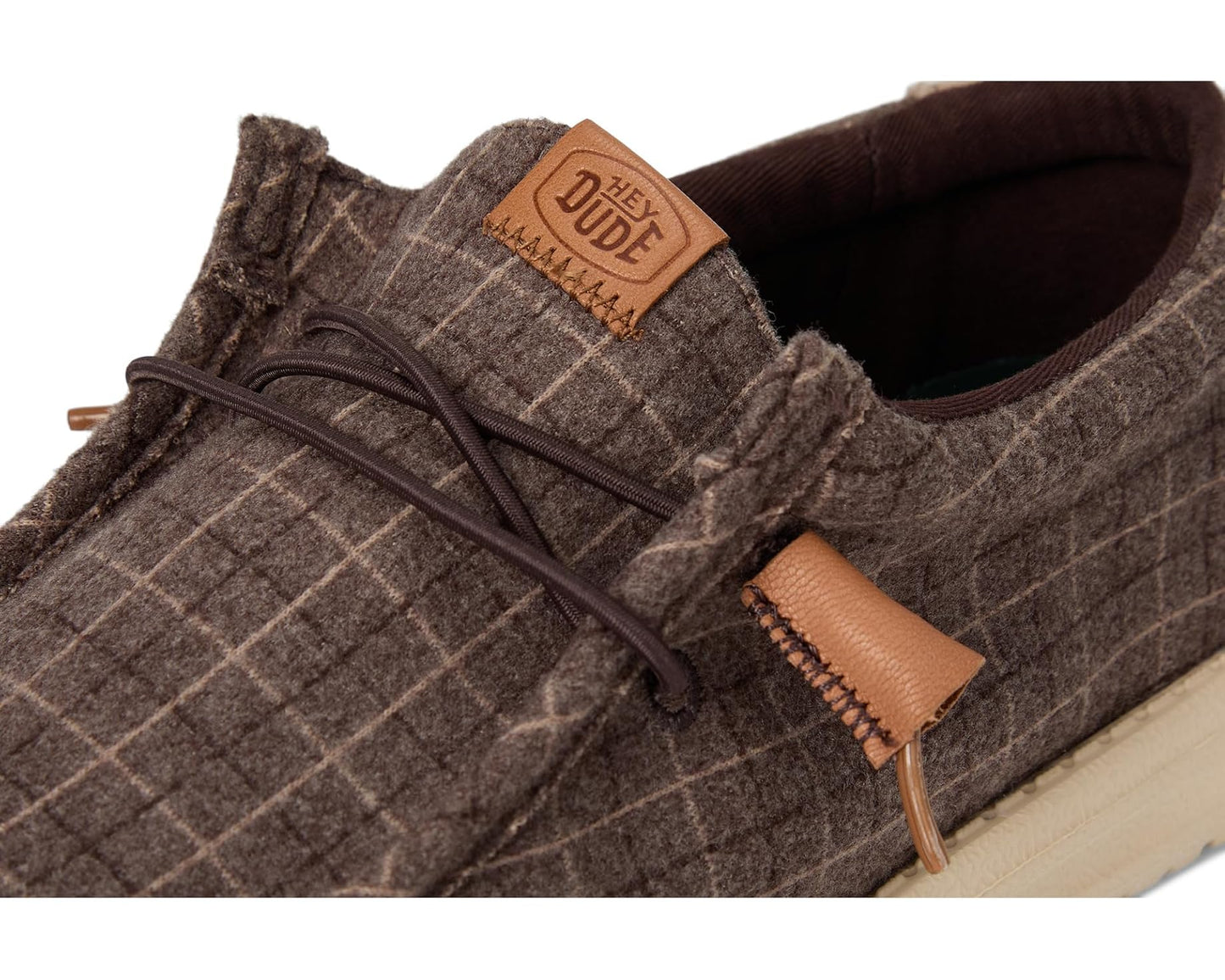 Men's Hey Dude Wally Plaid Corduroy Mole Brown/Multi