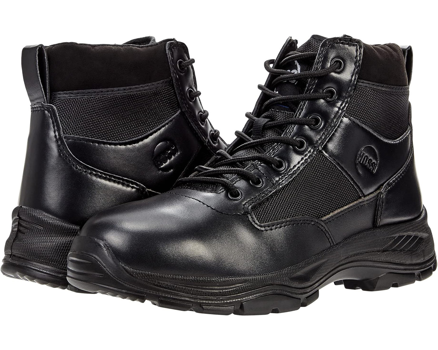 Men's Hoss Watchman 6 Soft Toe - Big HOSS Sizes Black
