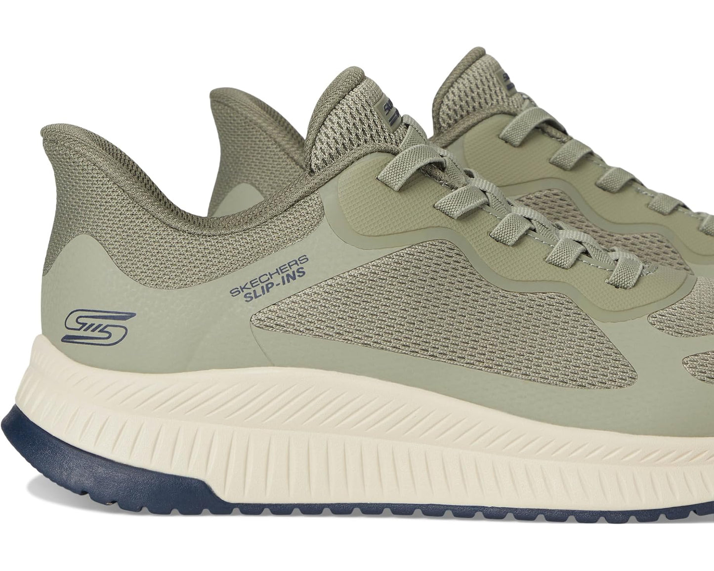 Men's BOBS from SKECHERS Hands Free Slip-Ins Bob Squad Chaos 4 Olive