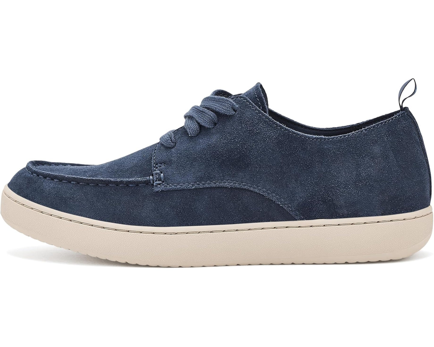 Men's FitFlop Craft-Q Suede Moc Derby Shoes Midnight Navy