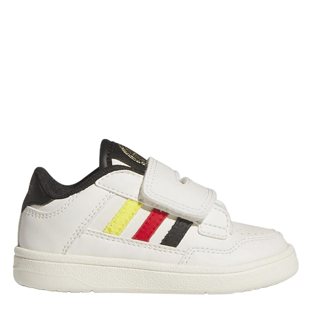 adidas Rapid Court Low Top Canvas Sneakers