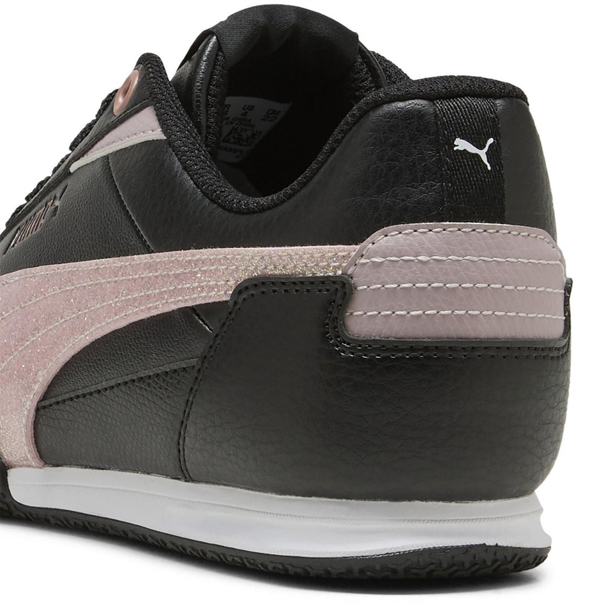 Puma Bella D Glitter Canvas Low Top Sneakers