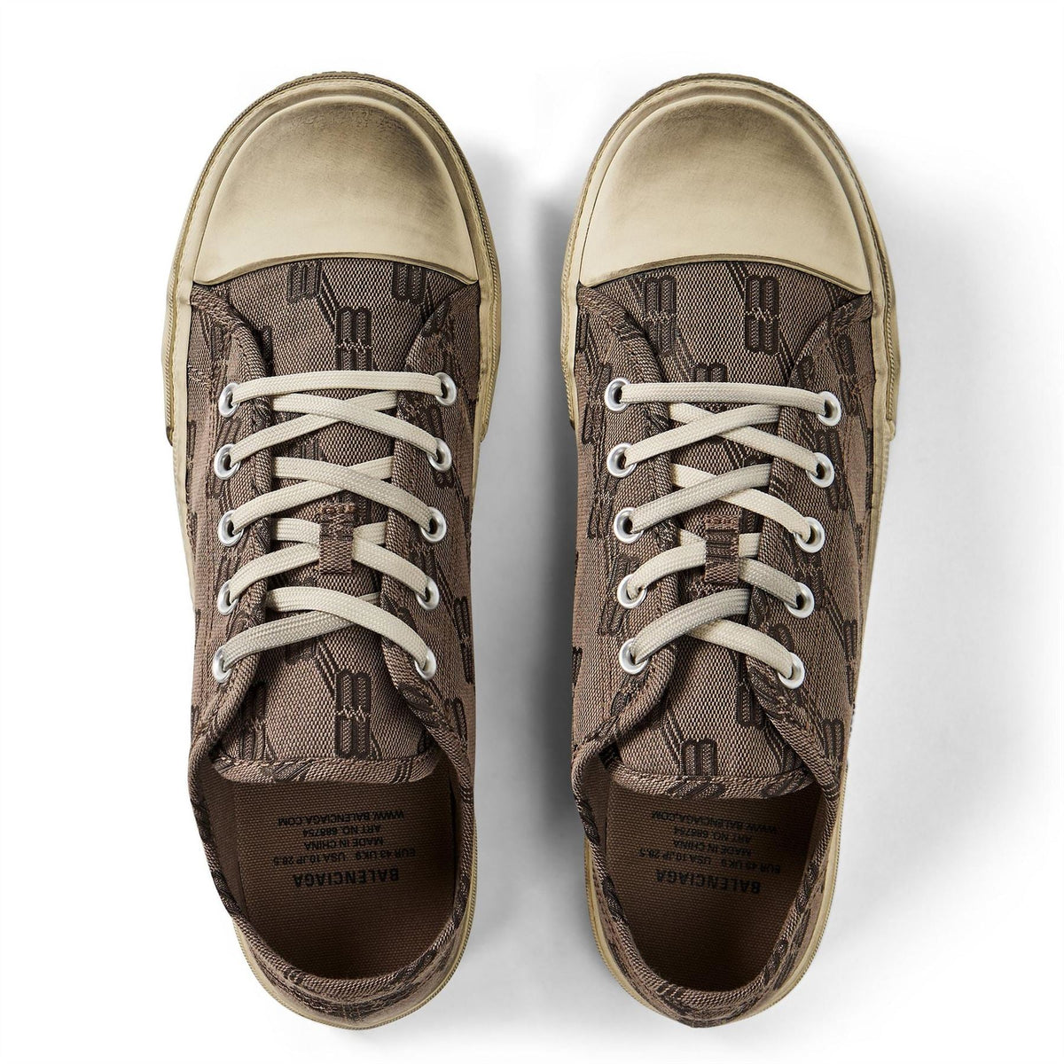 Balenciaga Paris Monogram Low Trainers