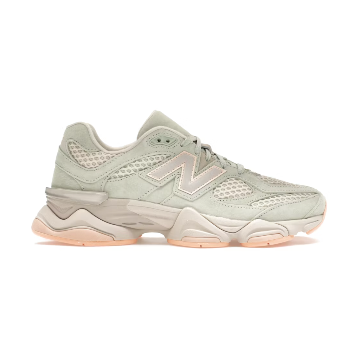New Balance 9060 The Whitaker Group Missing Pieces Silver Moss Green