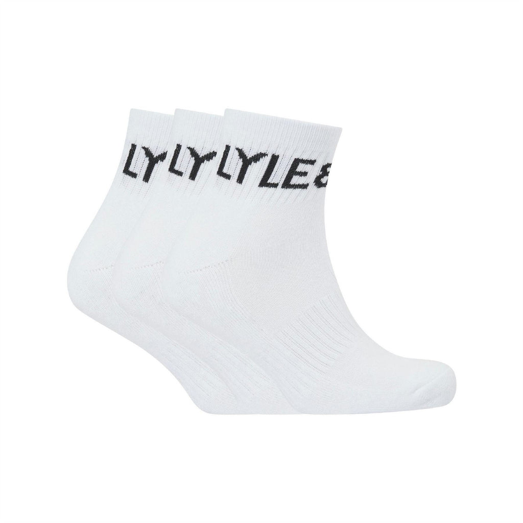 Lyle And Scott 3 Pack Sammy Trainer Socks
