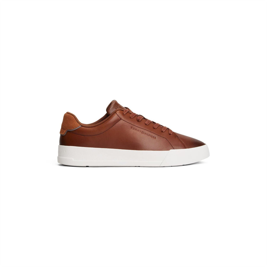 Tommy Hilfiger Leather Low Top Trainers