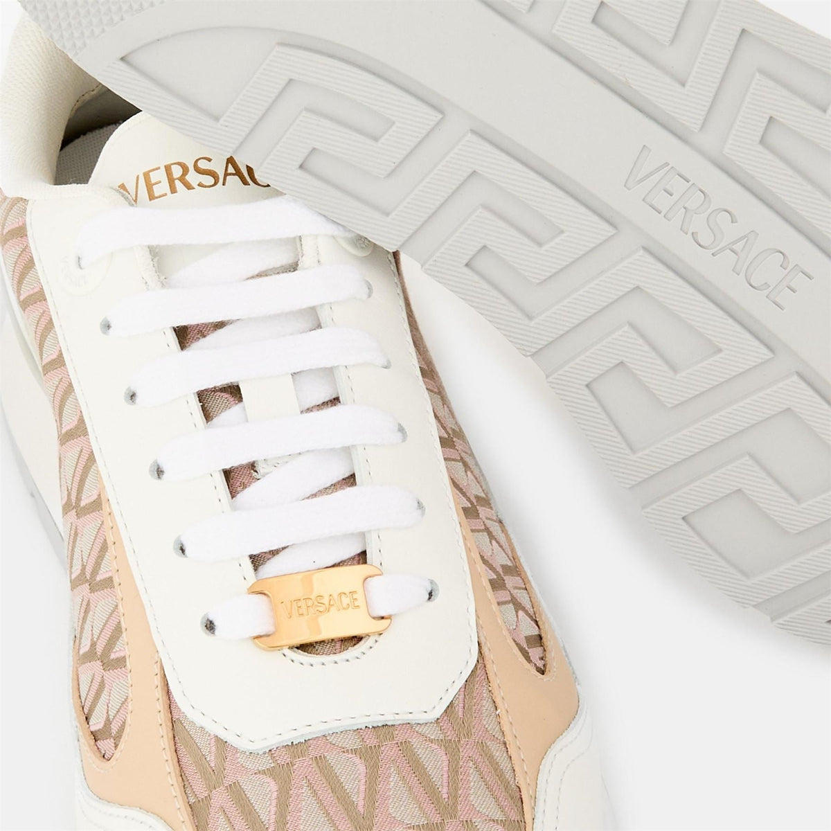 Versace Womens Platform Chunky Trainers