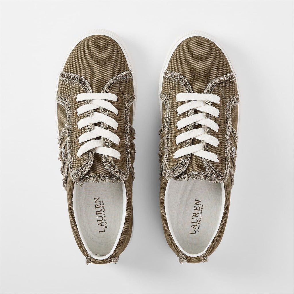 Lauren by Ralph Lauren Janson Leather Court Trainers